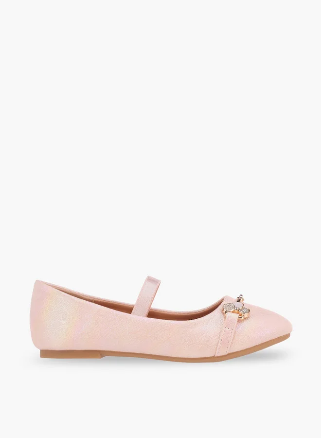 Flora Bella By Shoexpress Girls Embellished Ballerina Shoes Ramadan Collection